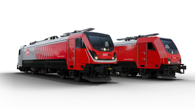 Bombardier Traxx Konzept 3D rendering