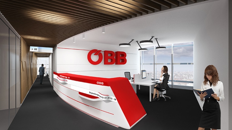 ÖBB Group Headquarters Reception