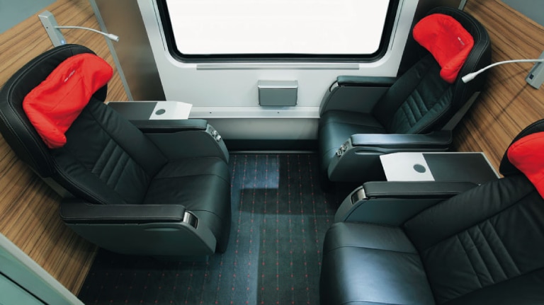 ÖBB Railjet interior premium