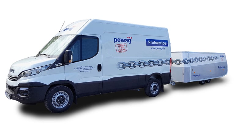 Pewag safety trailer 3D rendering