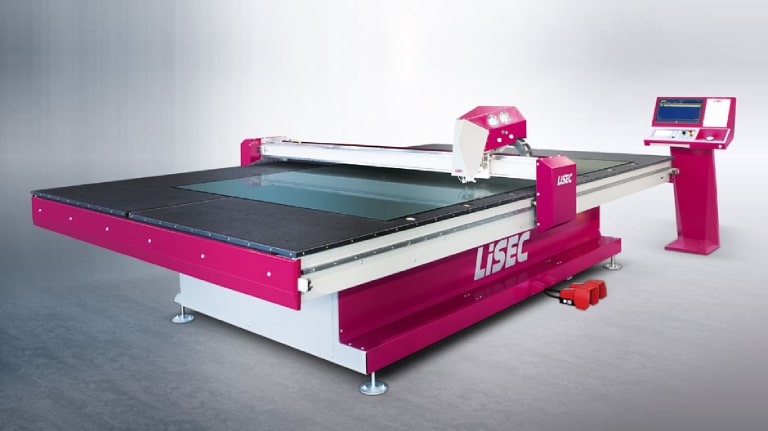 LiSEC glass cutting table