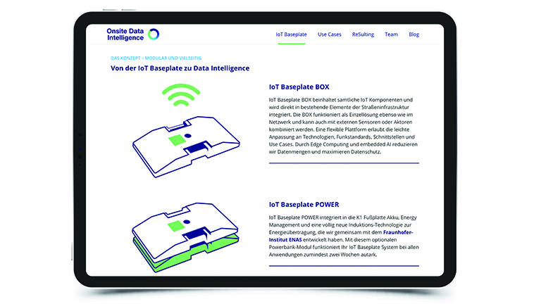 IoT Baseplate website